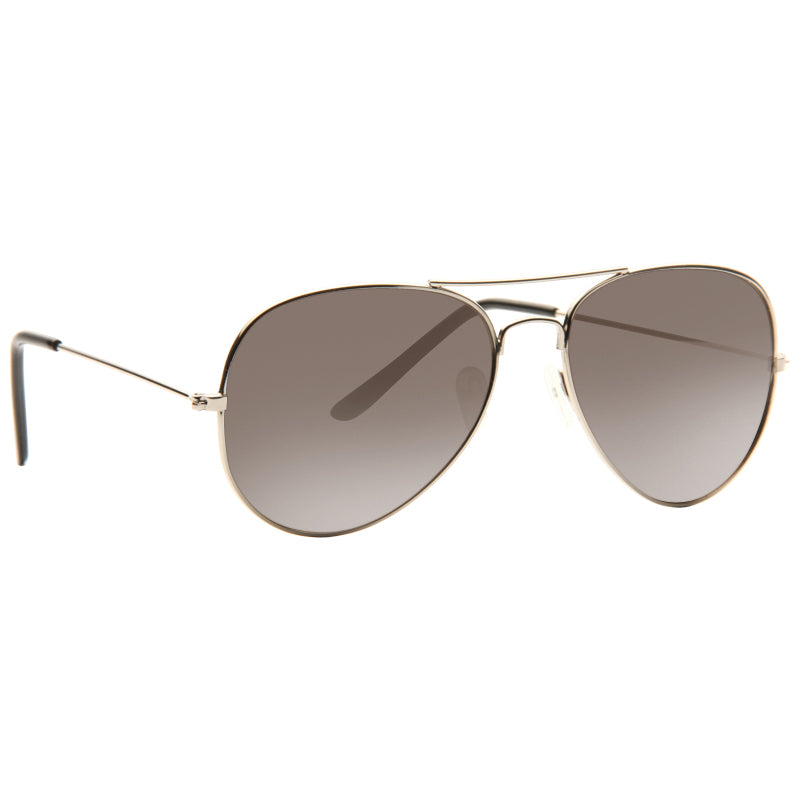 Classic 56mm Silver Mirror Aviator Sunglasses