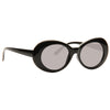 California 2 Designer Inspired Round Clear Frame Sunglasses