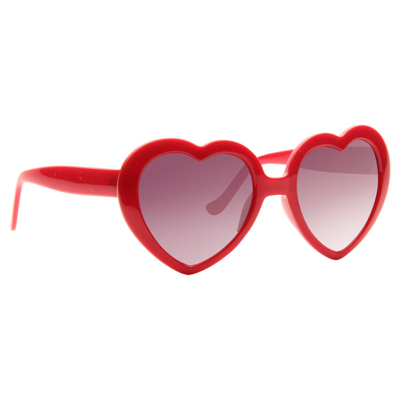 Emmy Rossum Style Plastic Heart Celebrity Sunglasses