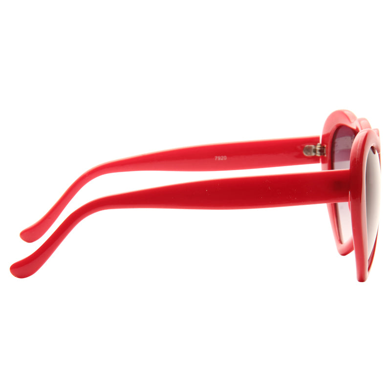 Holly Madison Style Plastic Heart Celebrity Sunglasses