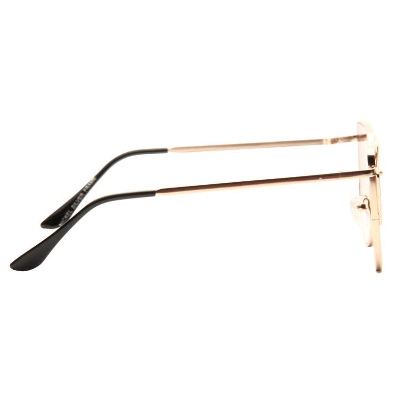LovePunch Designer Inspired Flat Lens Gradient Sunglasses
