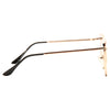 LovePunch Designer Inspired Flat Lens Gradient Sunglasses