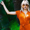LovePunch Designer Inspired Flat Lens Gradient Sunglasses