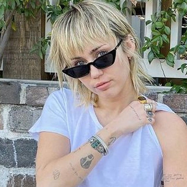 Miley Cyrus Style Cat Eye Celebrity Sunglasses