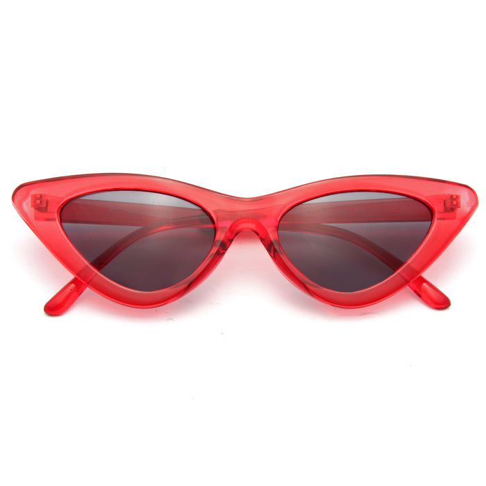 Lolita Designer Inspired 90s Cat Eye Sunglasses