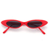 Gigi Hadid Style Extreme Oval 90s Cat Eye Celebrity Sunglasses