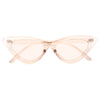 Lolita Designer Inspired Light Tint 90s Cat Eye Sunglasses