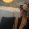 Lindsay Lohan Style Flat Lens Celebrity Sunglasses