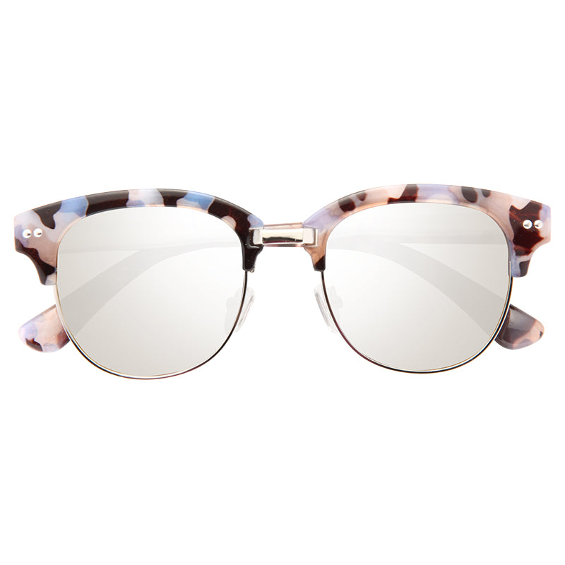 Duxbury Flat Lens Color Mirror Half Frame Sunglasses