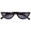 Tira Half Frame 90s Cat Eye Sunglasses