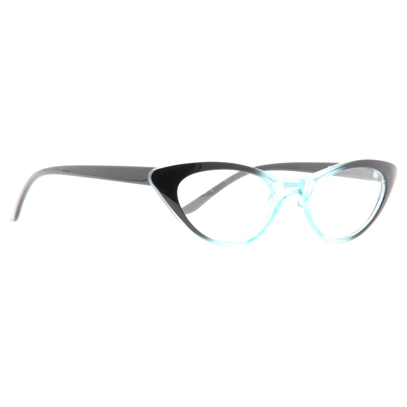Valencia Gradient Frame Cat Eye Clear Glasses