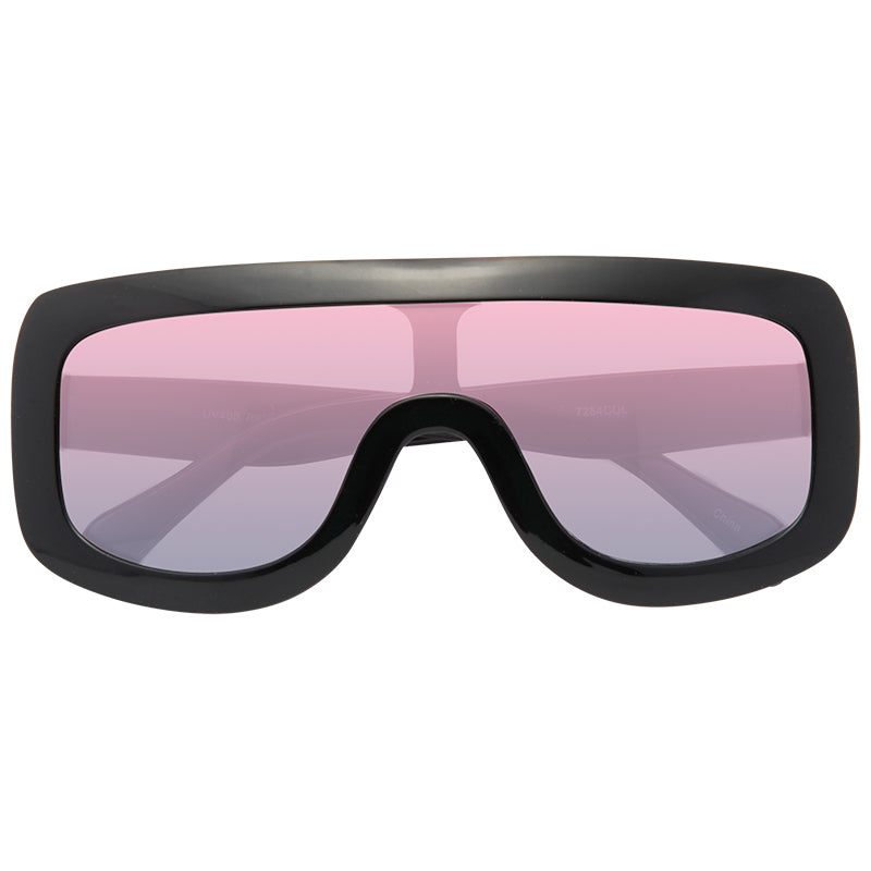 Kim Kardashian Style Split Tint Aviator Celebrity Sunglasses