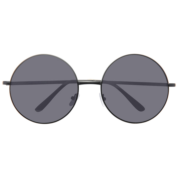Lennon 5 Oversized Metal Round Super Dark Sunglasses