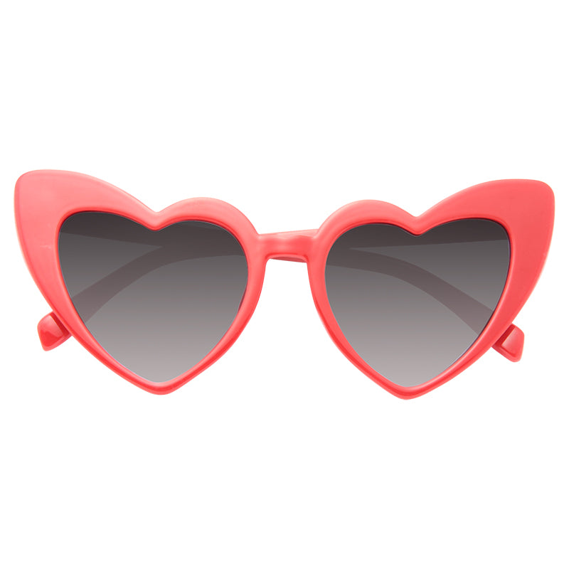 LouLou Designer Inspired Angled Heart Sunglasses
