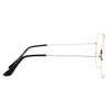 Classic 56mm Clear Aviator Glasses