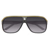 T-Pain Style Color Stripe Plastic Aviator Celebrity Sunglasses