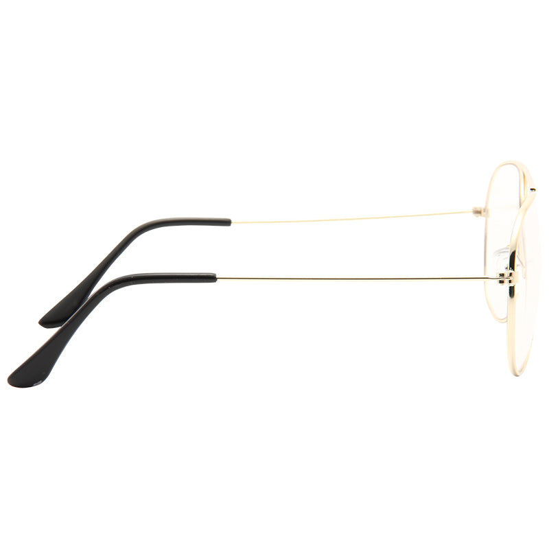 Classic 54mm Clear Aviator Glasses