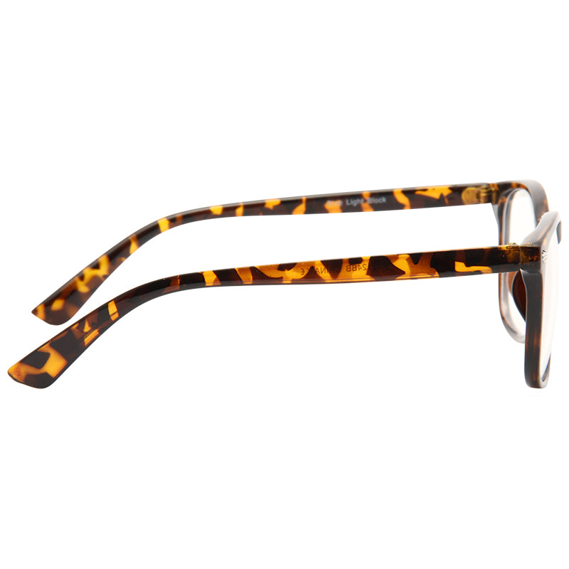 Jenera Unisex Clear Horn Rimmed Blue Light Blocking Glasses