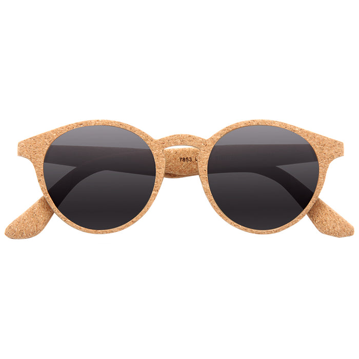 Grayson 2 Cork Coated Round Sunglasses