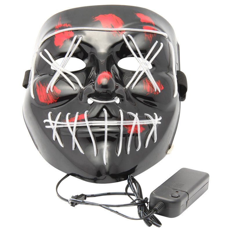 Purge Inspired LED Light Up Halloween Face Mask