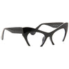 Rasoir Designer Inspired Blue Light Blocking Clear Cat Eye Glasses