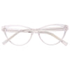 Olivia Solid Frame Clear Blue Light Blocking Cat Eye Glasses