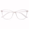 Radford Thin Frame Clear Horn Rimmed Glasses