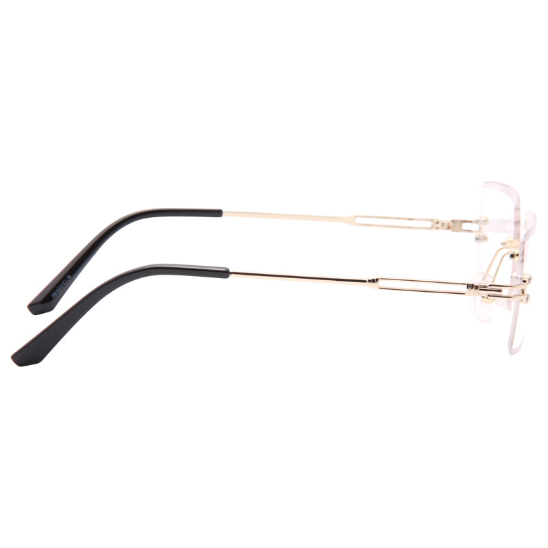 Sarah Palin 2 Rimless Rectangular Clear Glasses