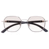 Hexagonal 2 Designer Inspired Lightly Tinted Clear Glasses