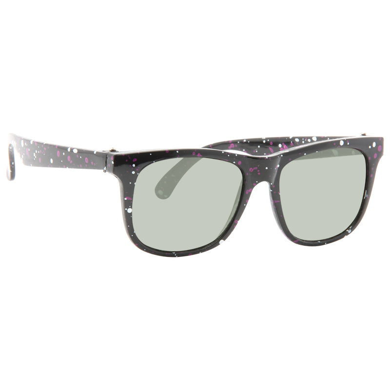 Kids Splatter Paint Horn Rimmed Sunglasses