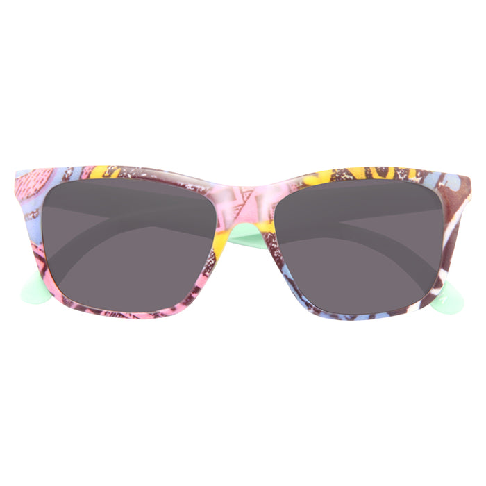 Kids Patterned Horn Rimmed Sunglasses