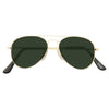 Kids Classic 46mm Solid Lens Aviator Sunglasses