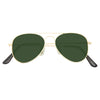 Kids Classic 46mm Solid Lens Aviator Sunglasses