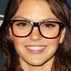 Aimee Teegarden Style Two Tone Clear Horn Rimmed Glasses